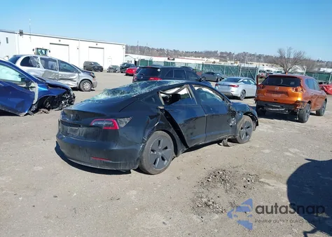2021 Tesla Model 3 Standard Range Plus Rear-Wheel Drive from USA, damaged, VIN 5YJ3E1EA1MF059829